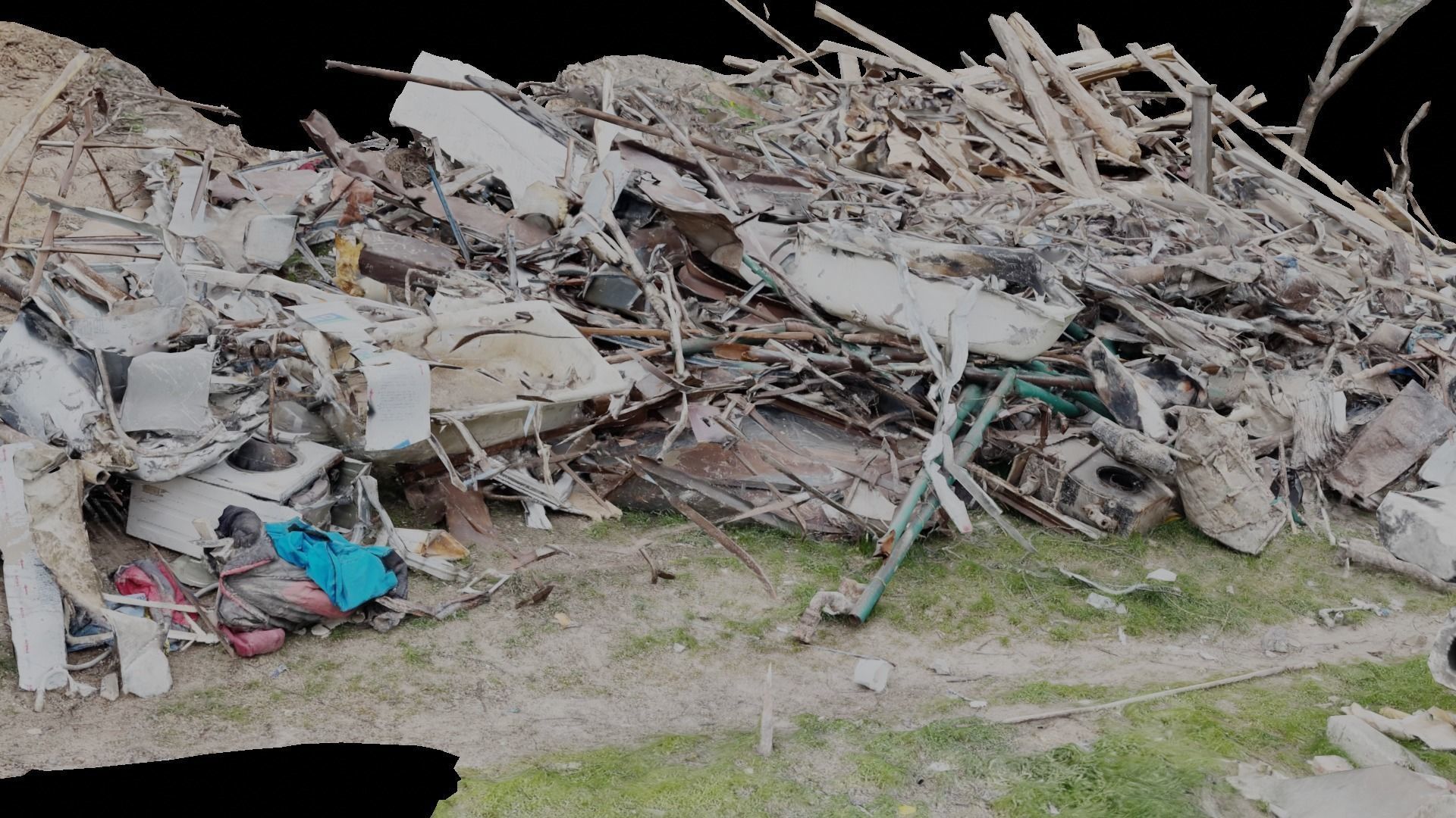 USCANS Ukraine Debris set 2 Low-poly 3D model_4