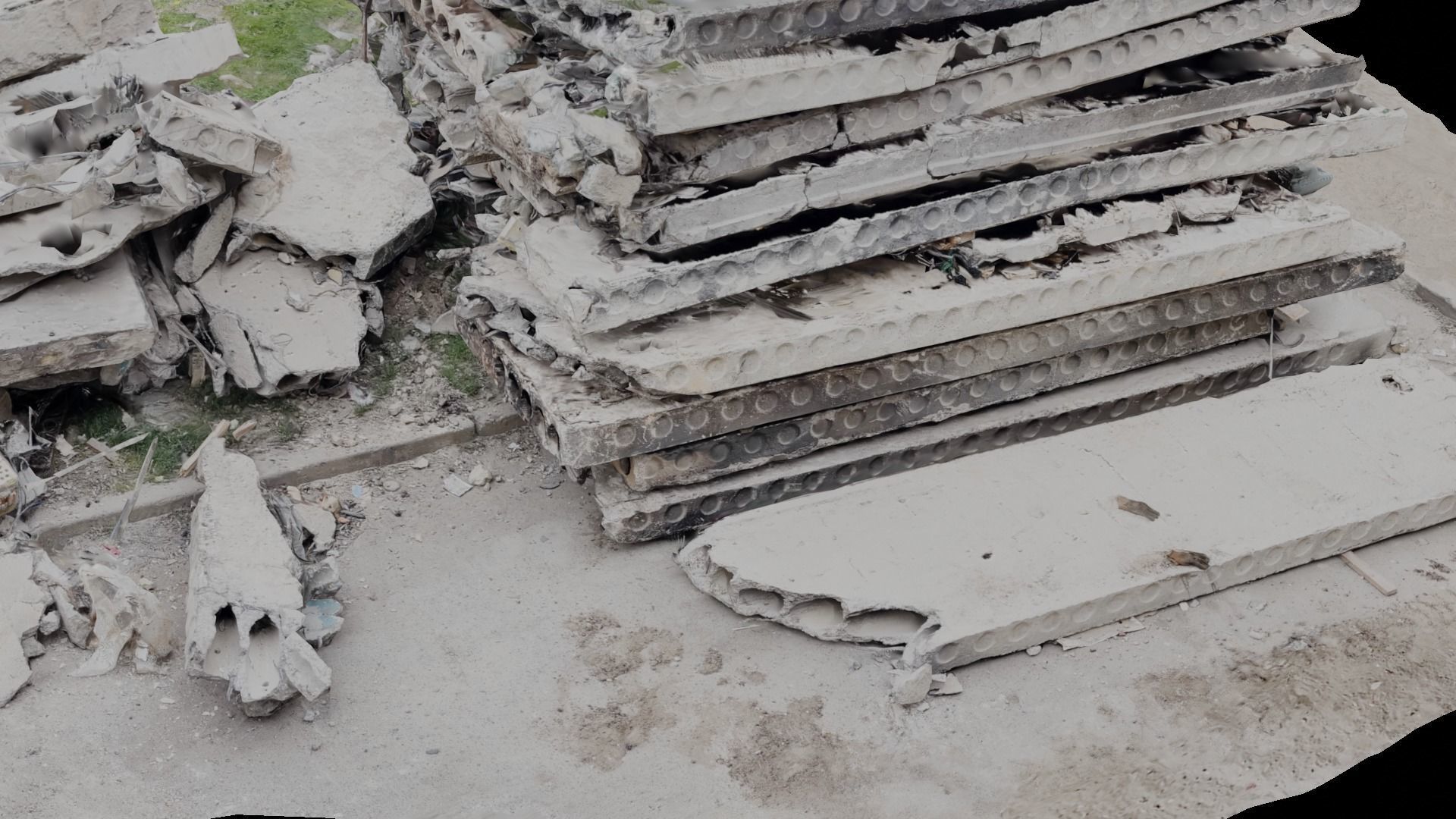 USCANS Ukraine Debris set 2 Low-poly 3D model_5