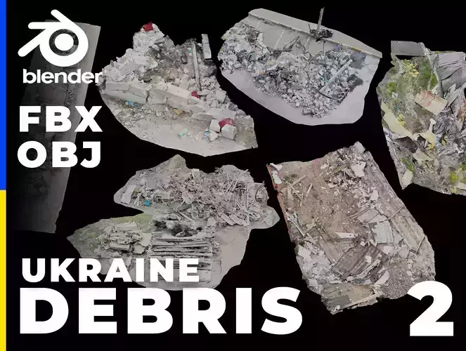 USCANS Ukraine Debris set 2
