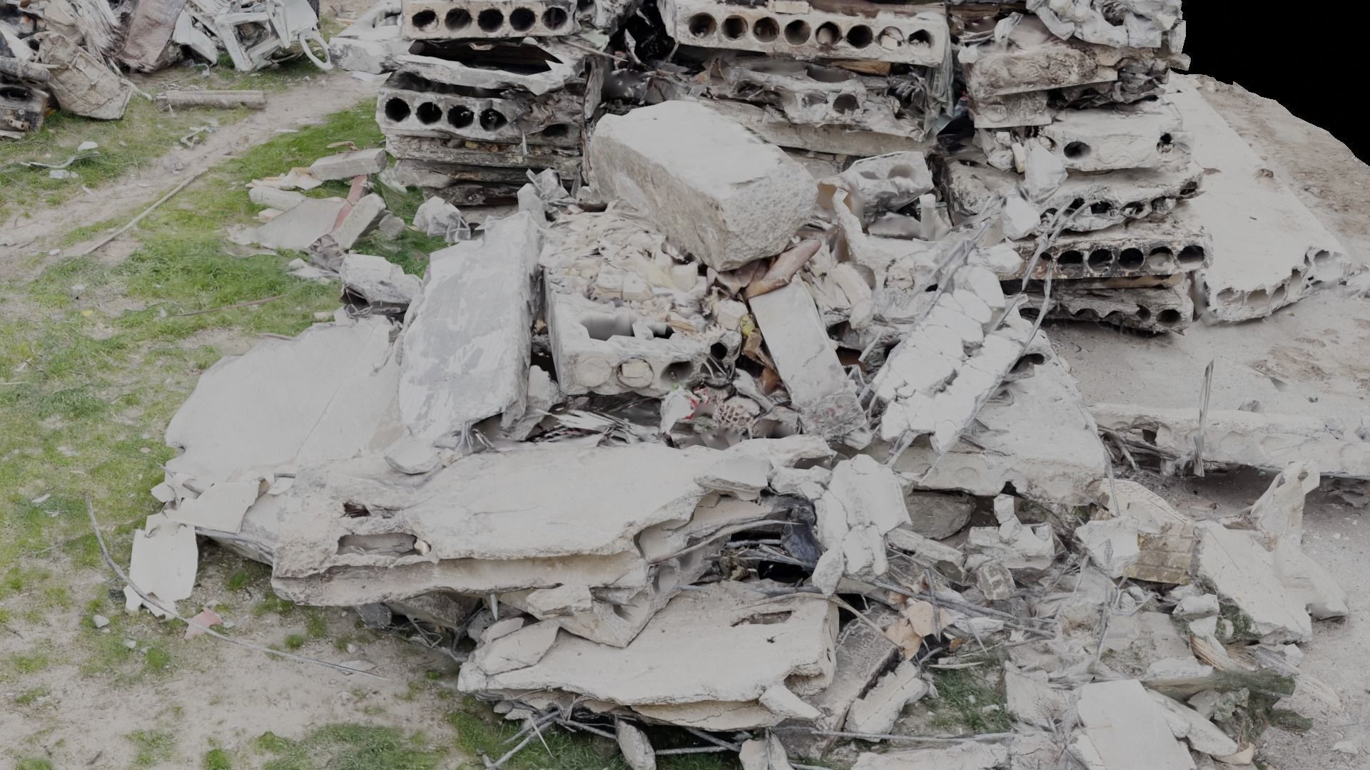 USCANS Ukraine Debris set 2 Low-poly 3D model_3