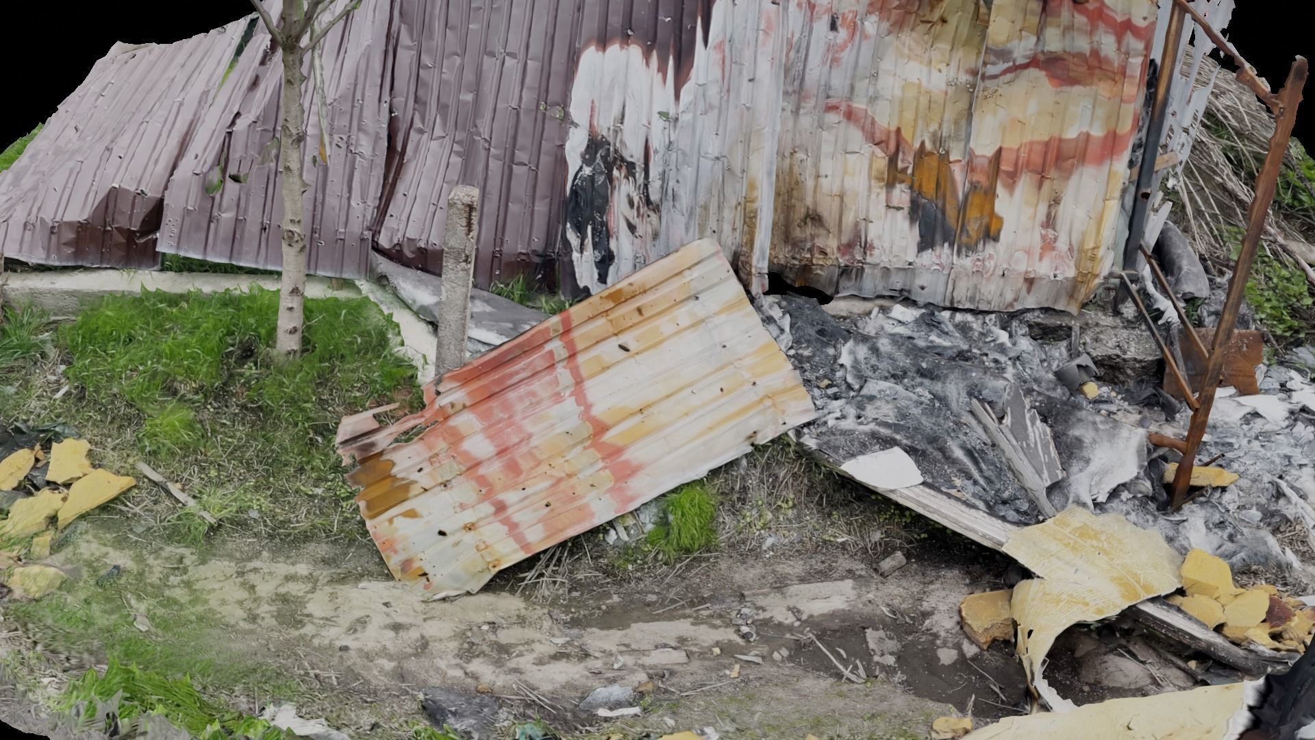 USCANS Ukraine Debris set 2 Low-poly 3D model_7