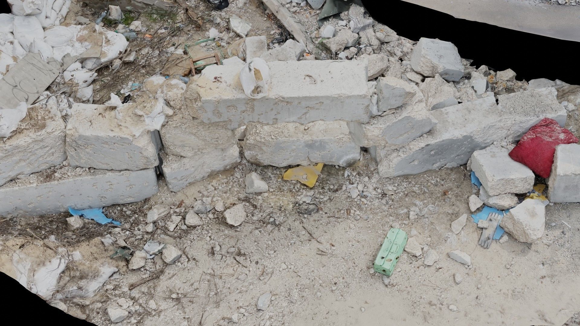 USCANS Ukraine Debris set 2 Low-poly 3D model_16