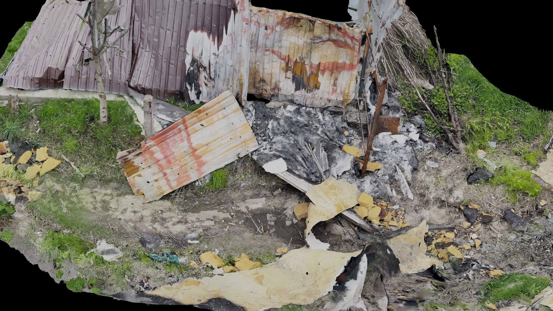 USCANS Ukraine Debris set 2 Low-poly 3D model_13