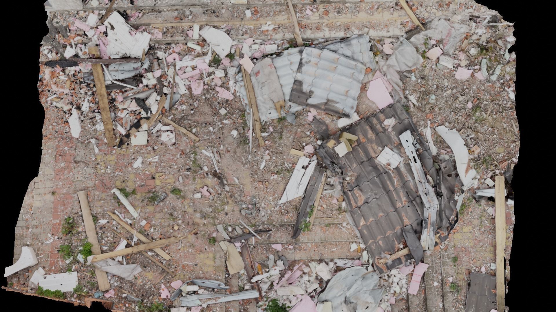 USCANS Ukraine Debris set 2 Low-poly 3D model_22