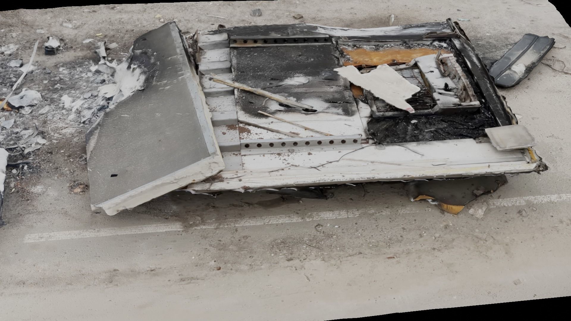 USCANS Ukraine Debris set 2 Low-poly 3D model_9