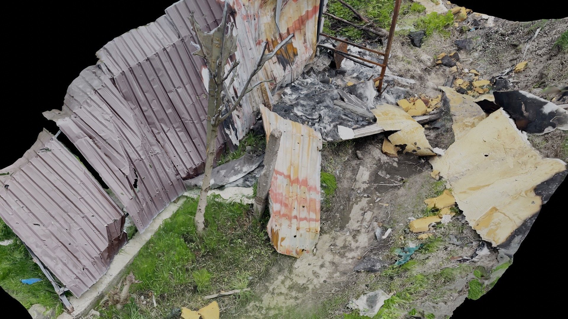 USCANS Ukraine Debris set 2 Low-poly 3D model_14