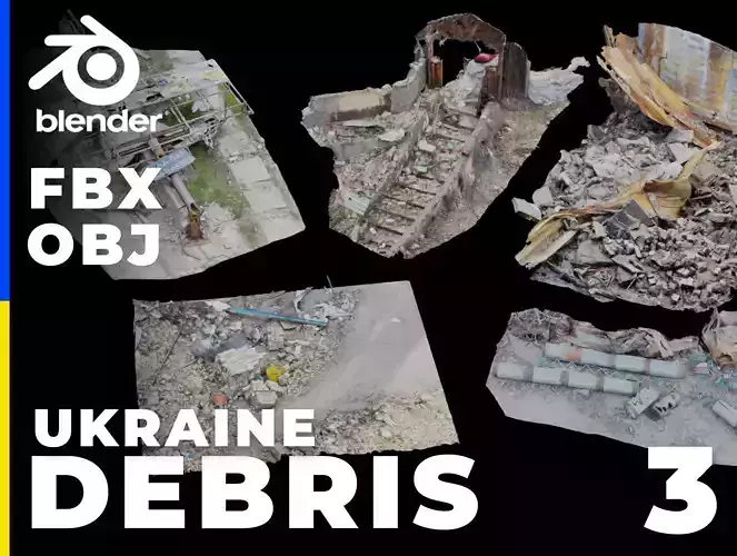 USCANS Ukraine Debris set 3