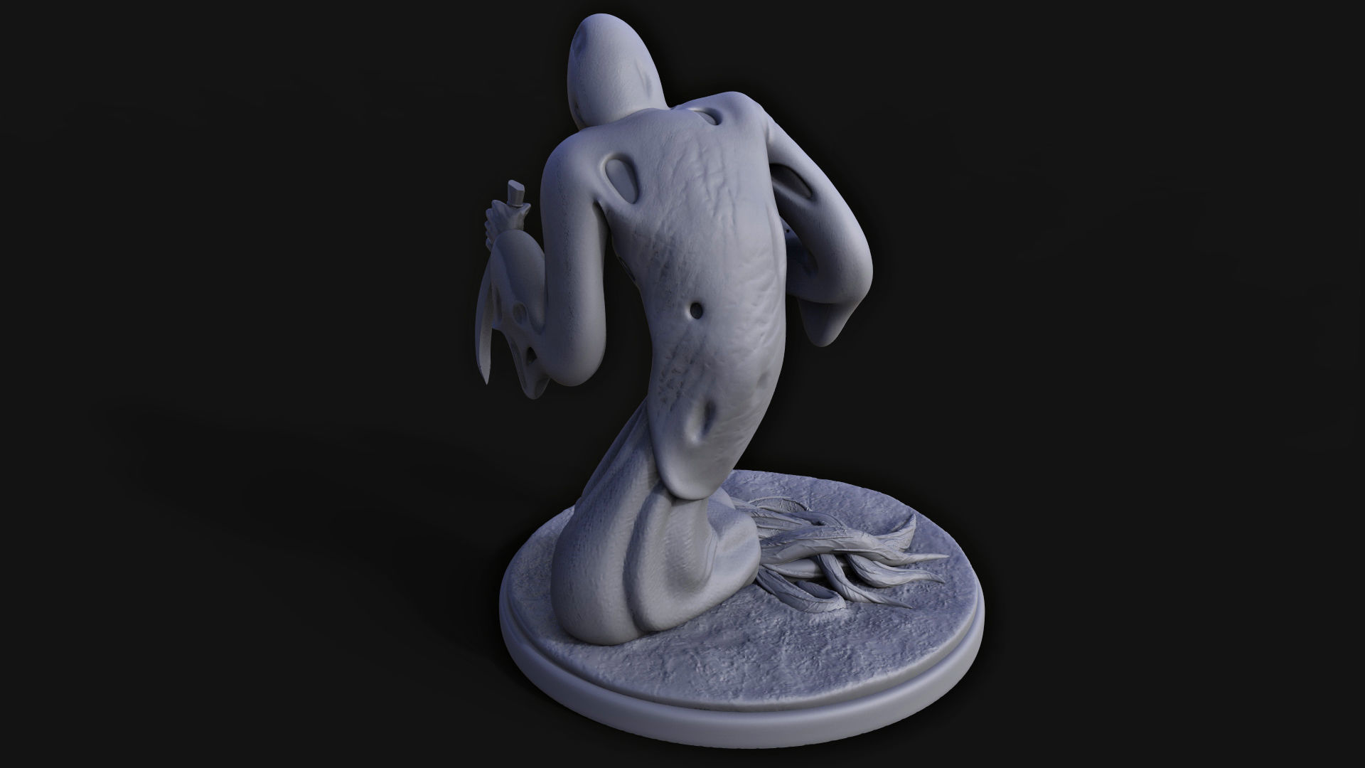 Dark Demon DnD 3D print model_2