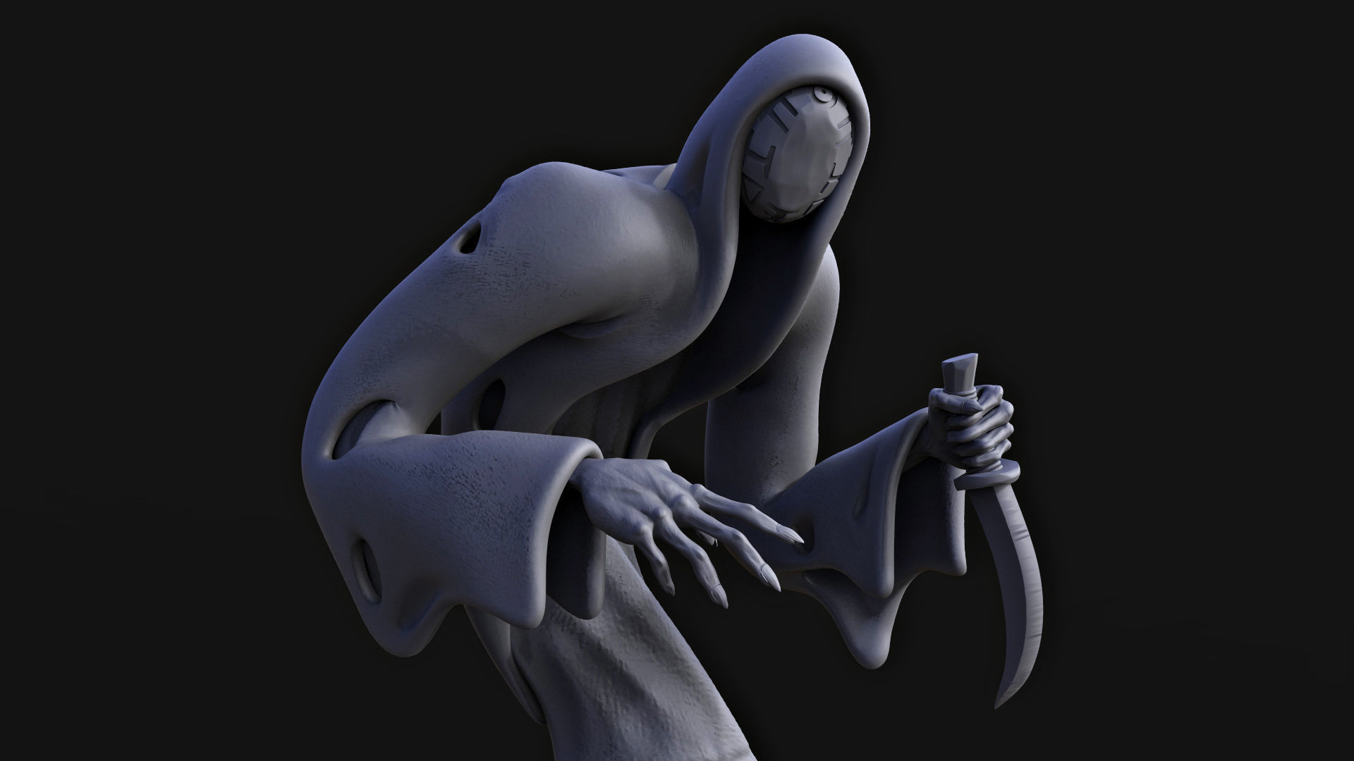 Dark Demon DnD 3D print model_3