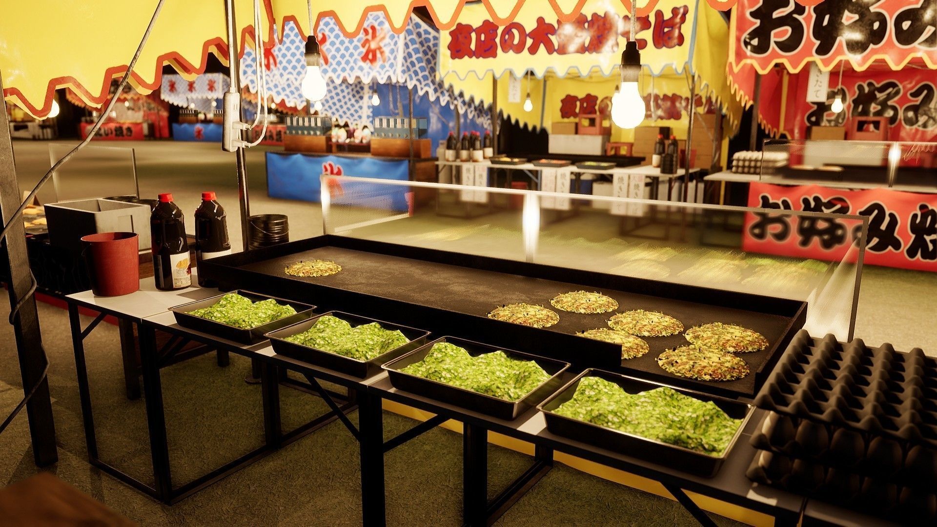 Japanese Festival Pack - Matsuri And Obon Assets Low-poly 3D model_5