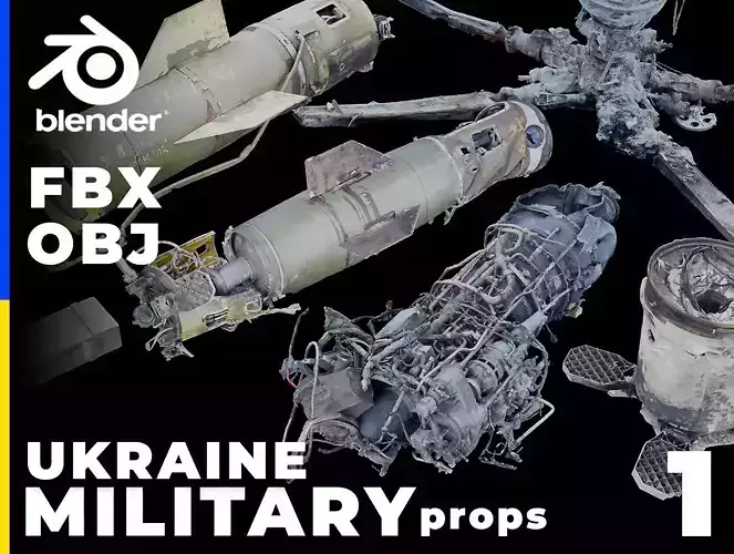 USCANS Ukraine Military props set 1