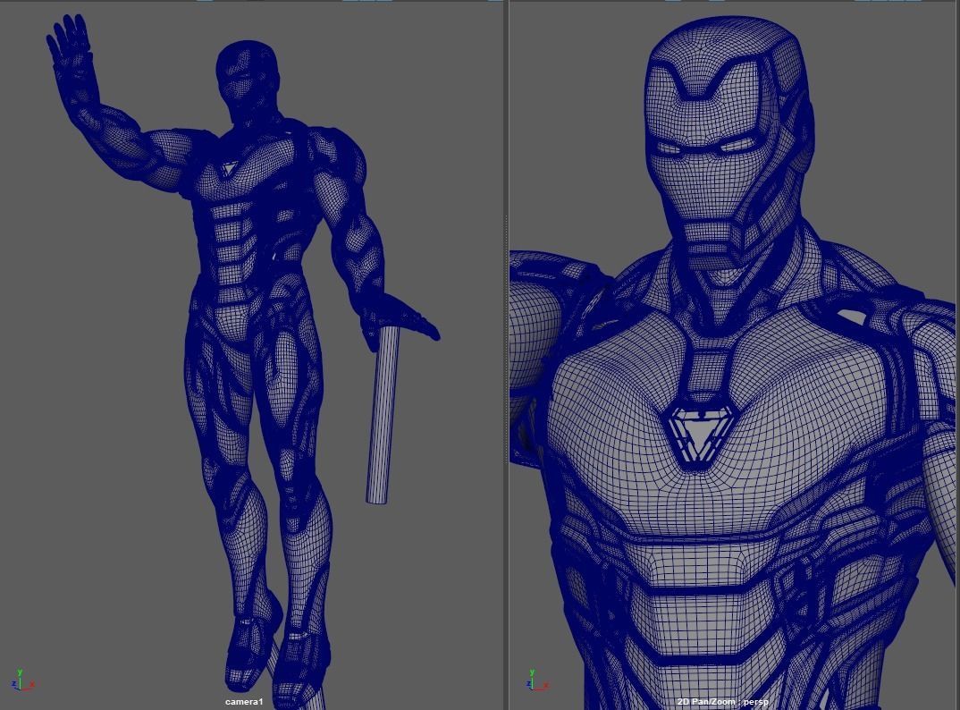 Iron Man New Suit 3D model_6