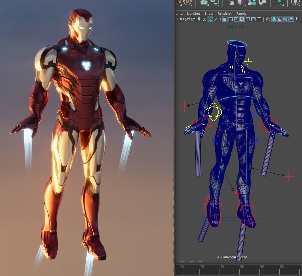 Iron Man New Suit 3D model_8