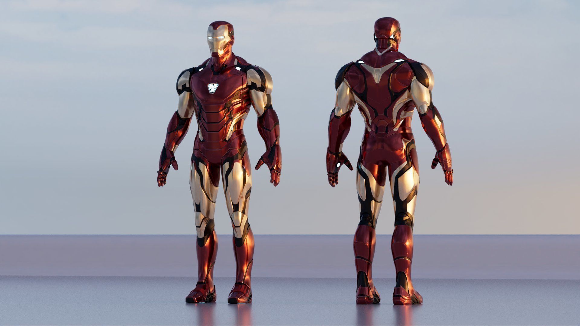 Iron Man New Suit 3D model_1