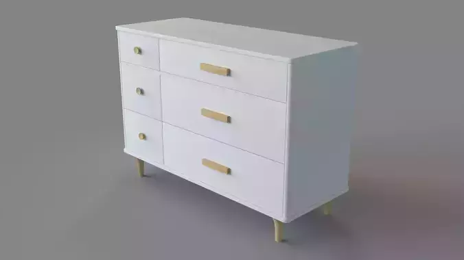Lolly 6 Drawer Double Dresser