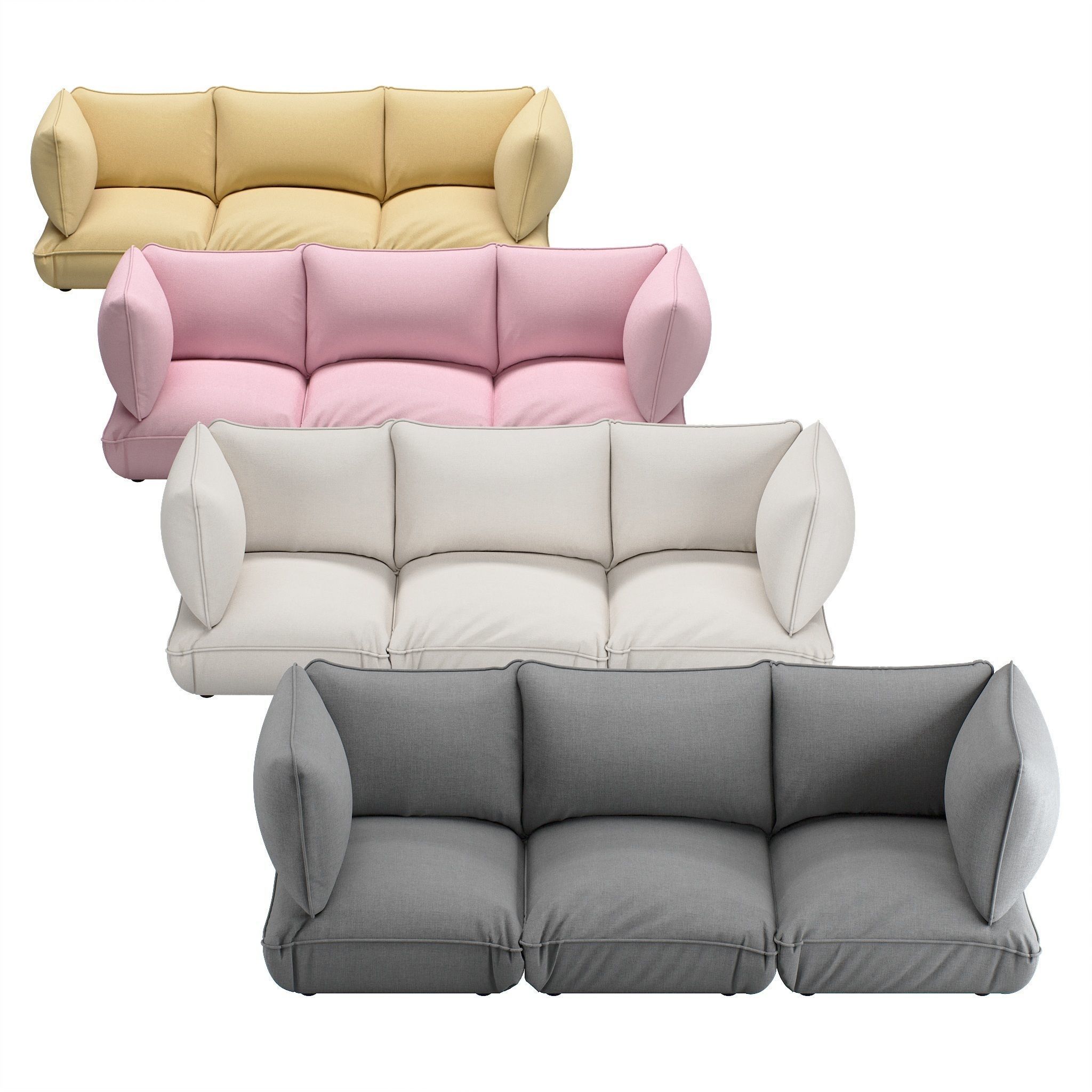 Fatboy Sumo Sofa Grand 3D model_2