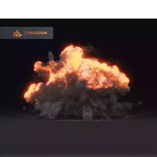 3D Projectile Impact 3D model