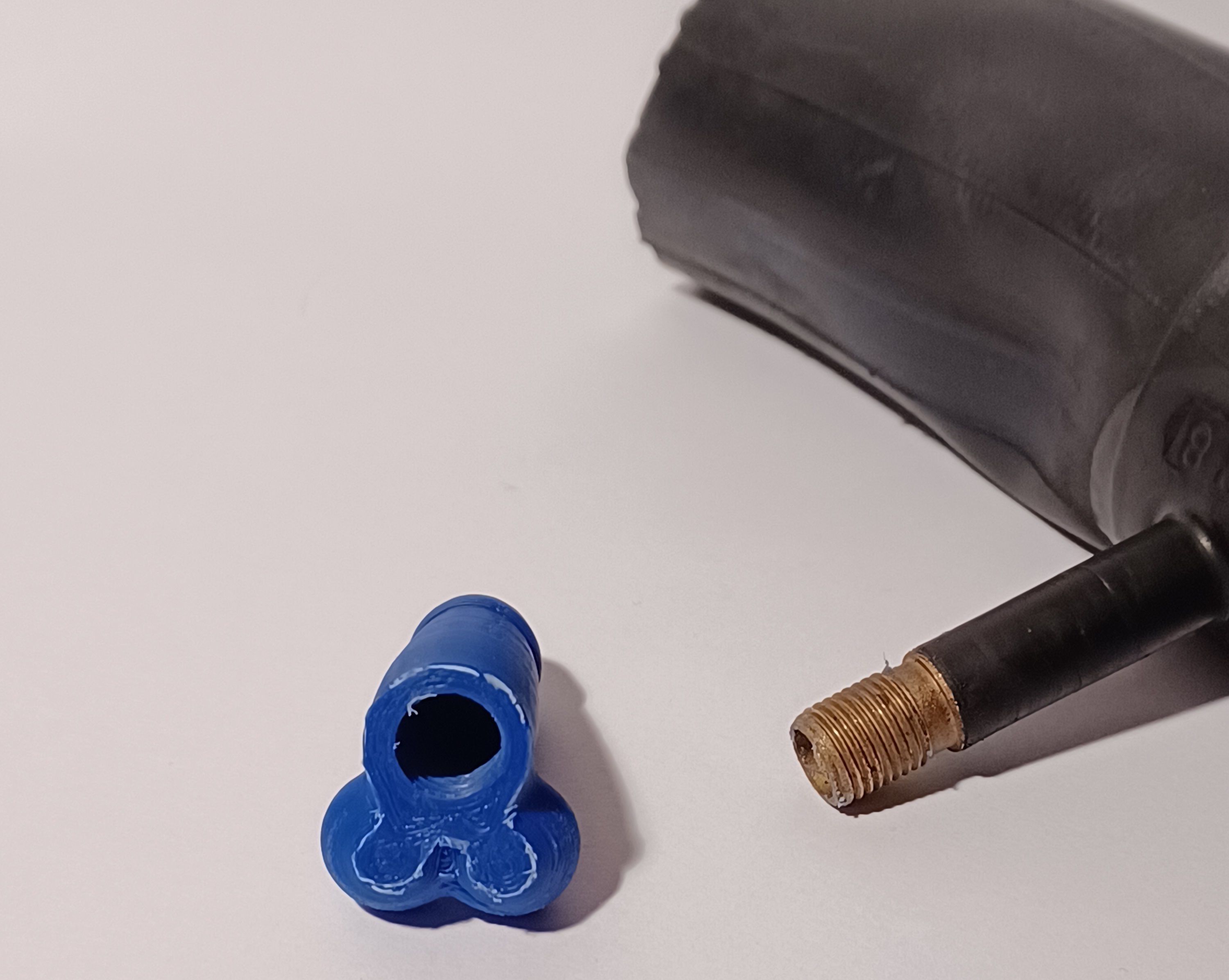 Penis Schrader Valve Cap 3D print model_2