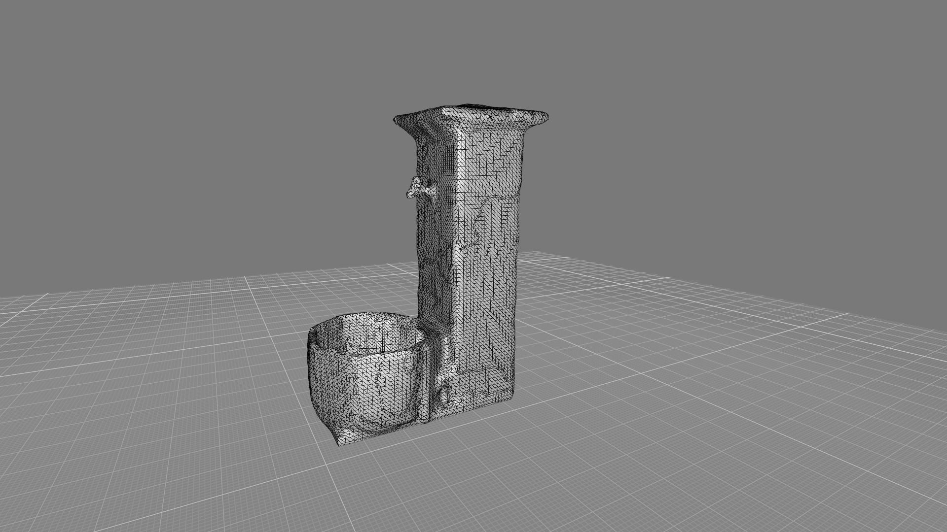 Water Fountain 3D model_6