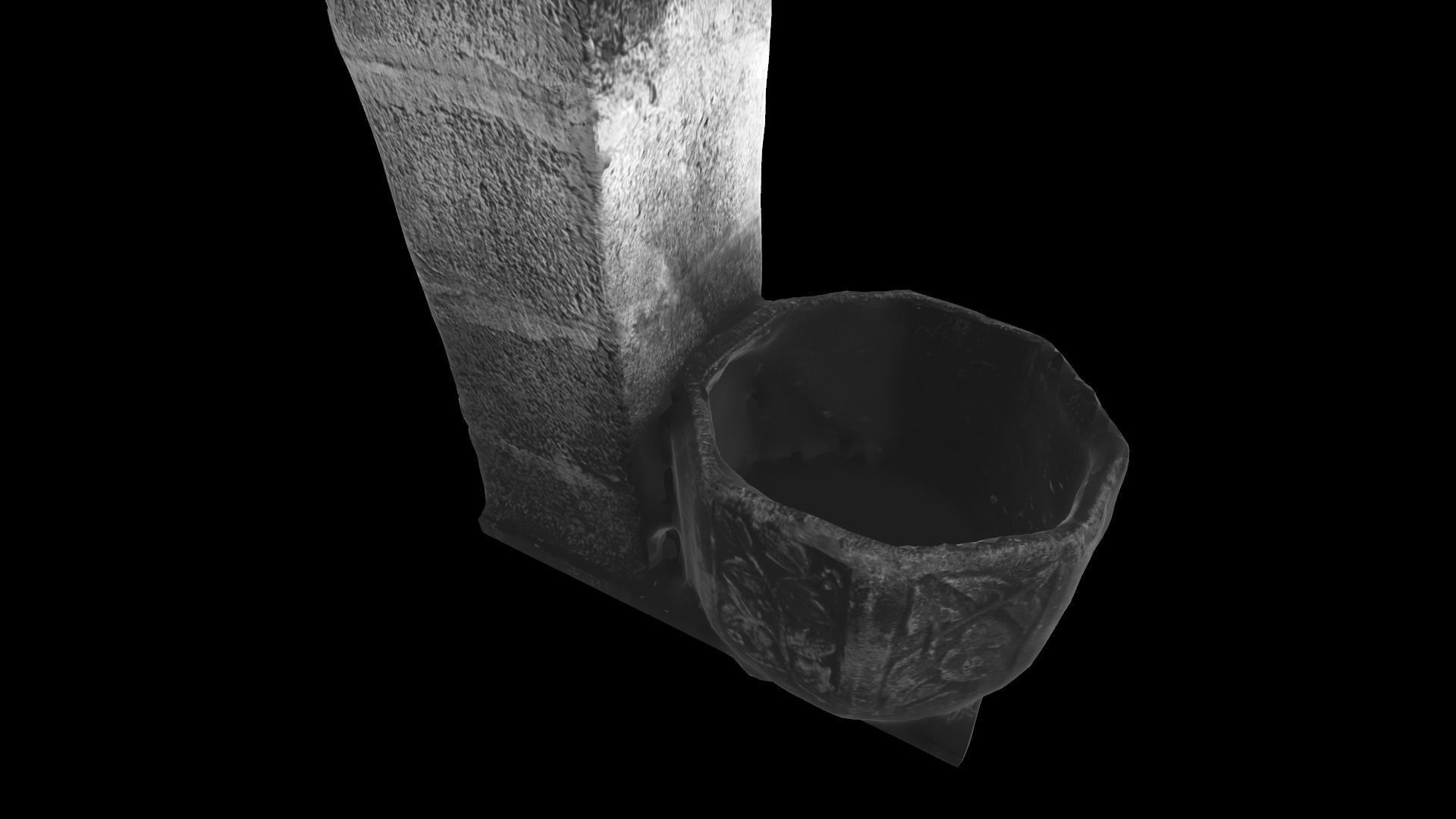 Water Fountain 3D model_2