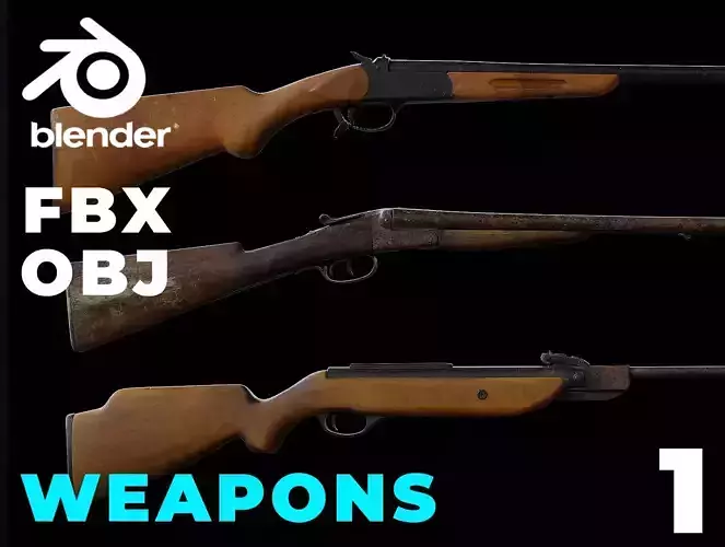 USCANS Weapons set 1