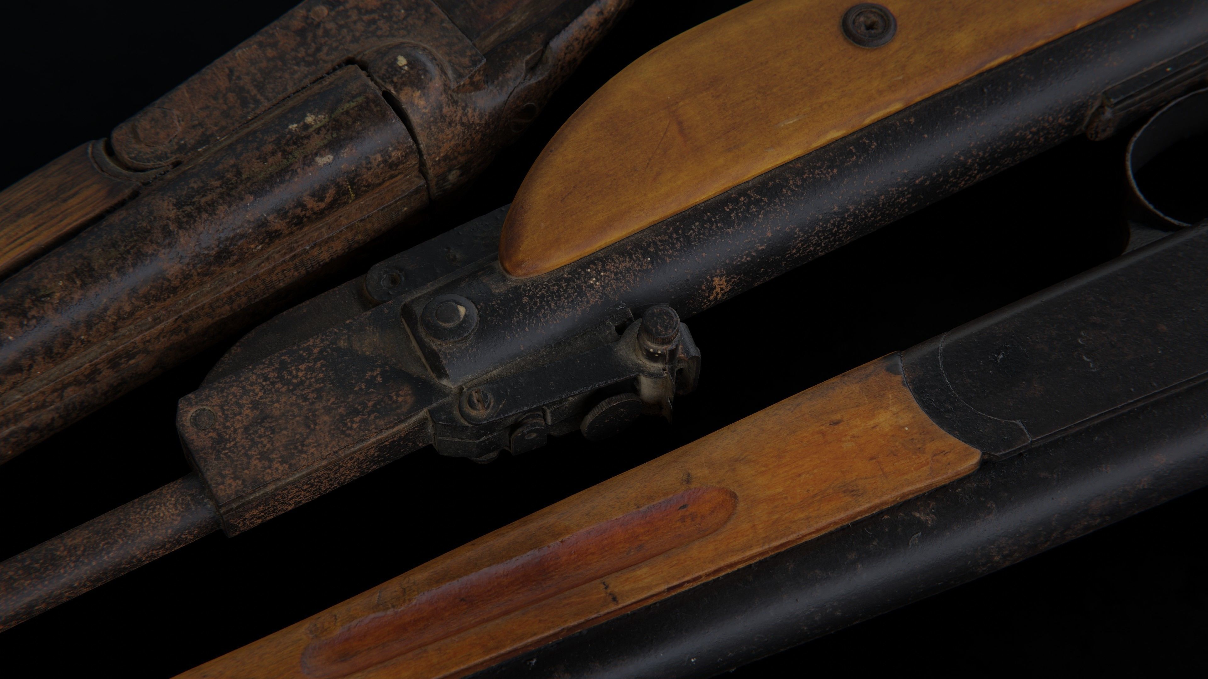 USCANS Weapons set 1 Low-poly 3D model_6