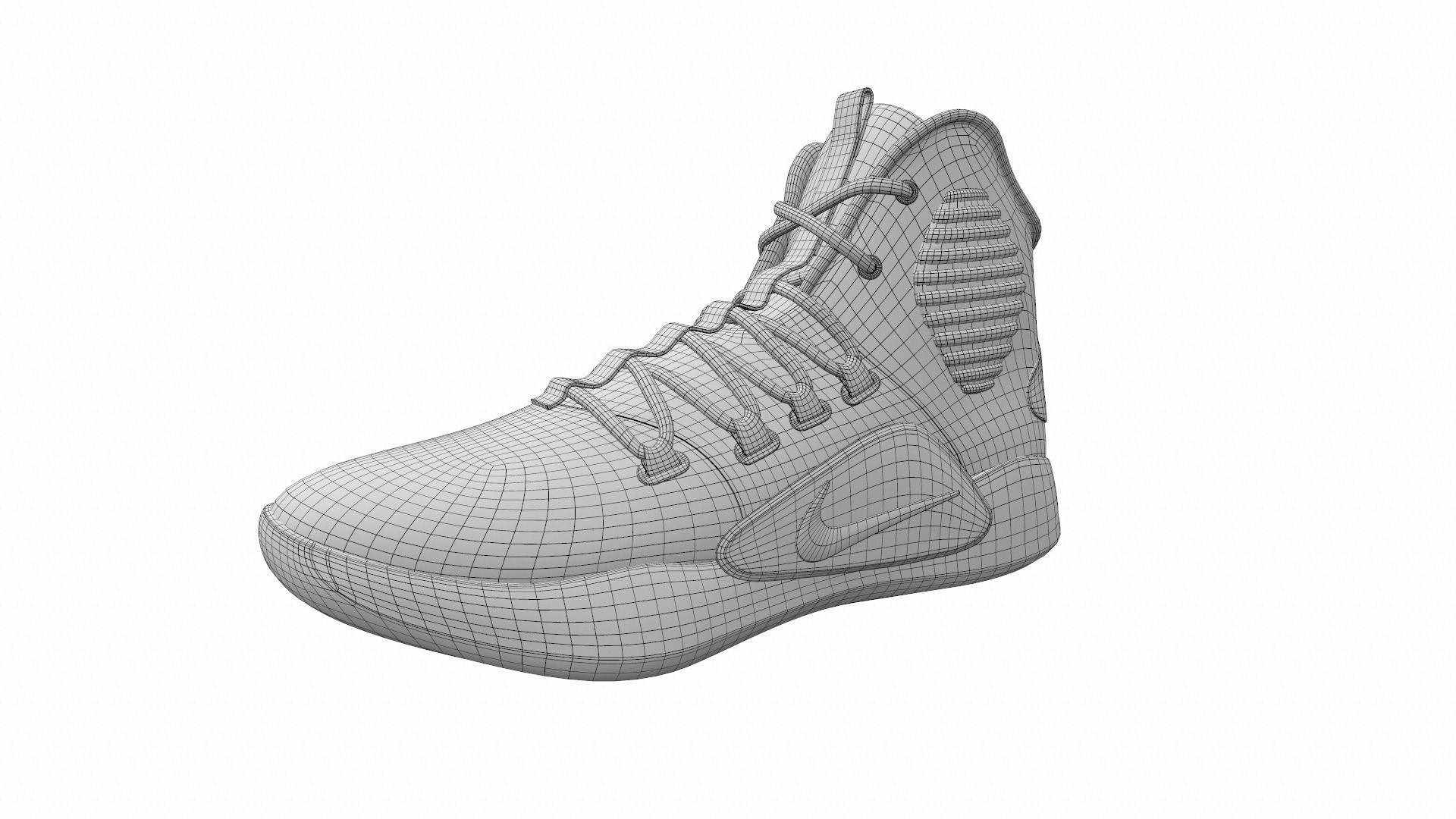 Nike Shoes Basketball Hyperdunk X EP  3D model_48