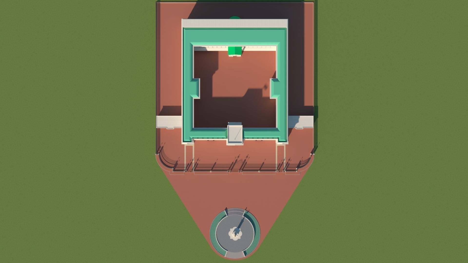 Buckingham Palace 3D model_14