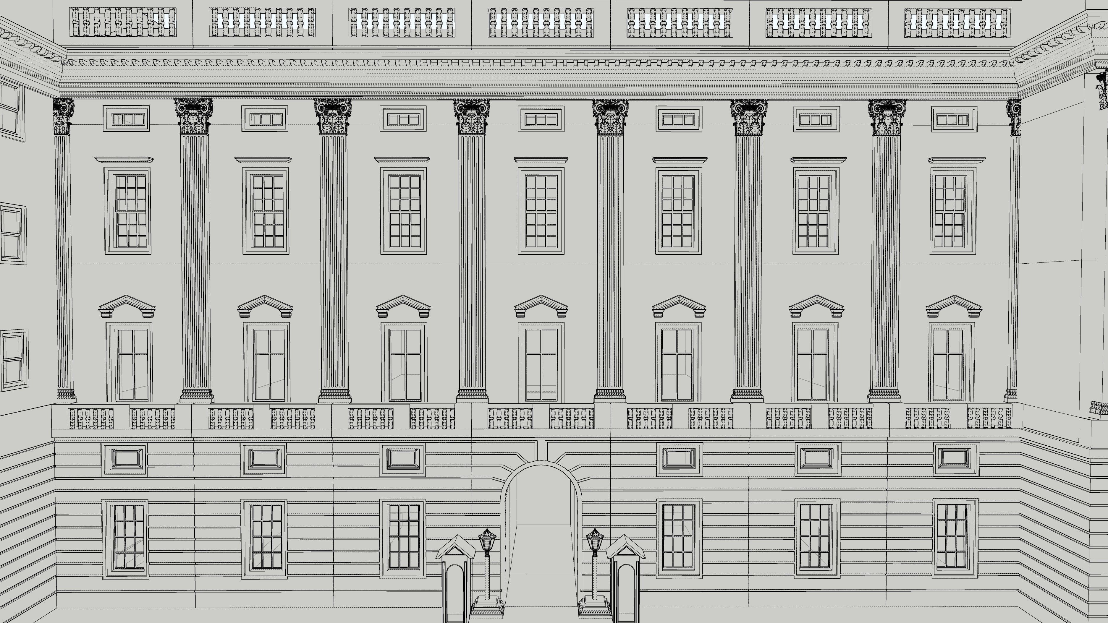 Buckingham Palace 3D model_38