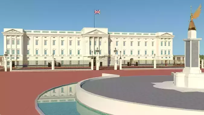 Buckingham Palace 3D model