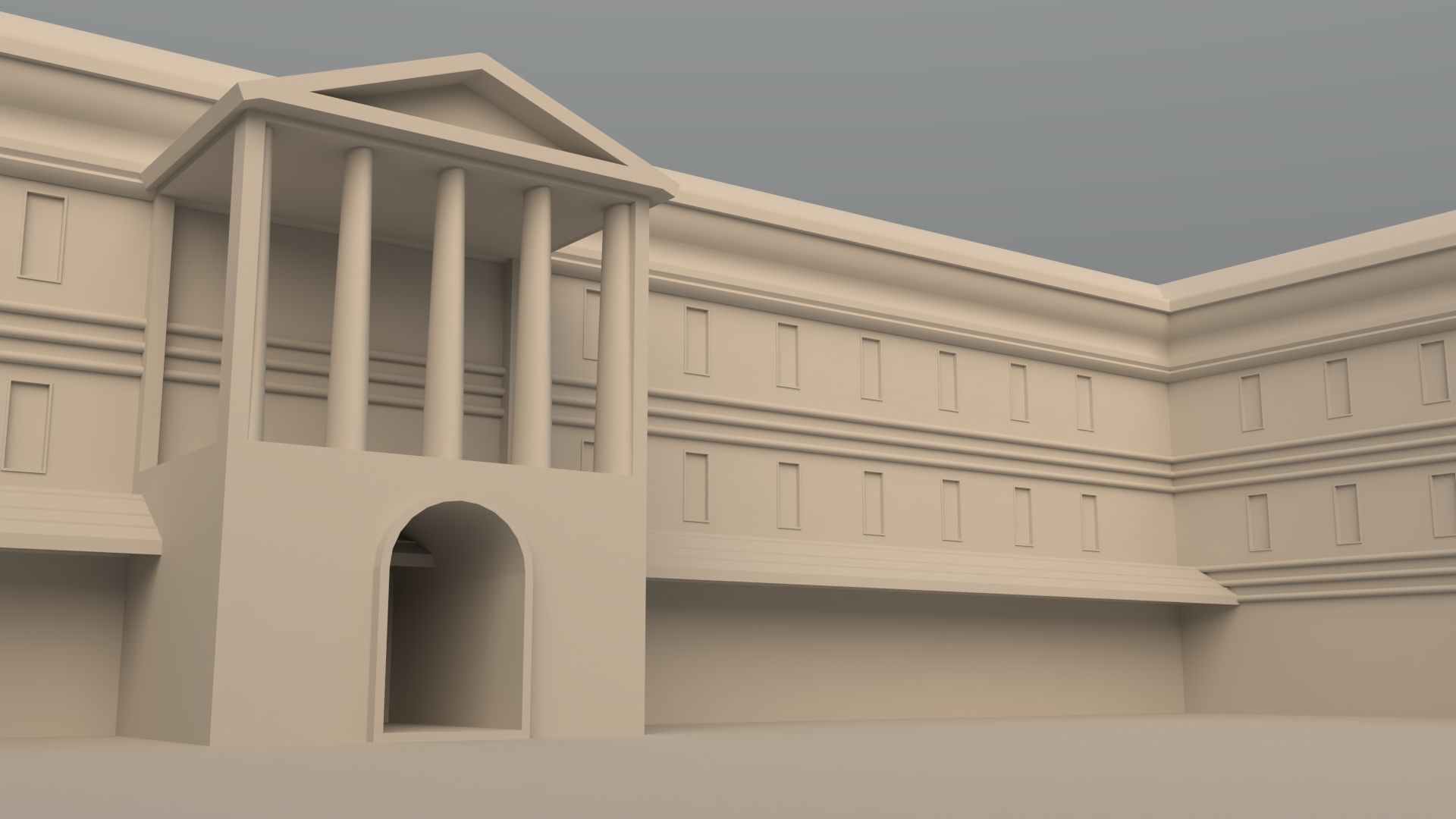 Buckingham Palace 3D model_32