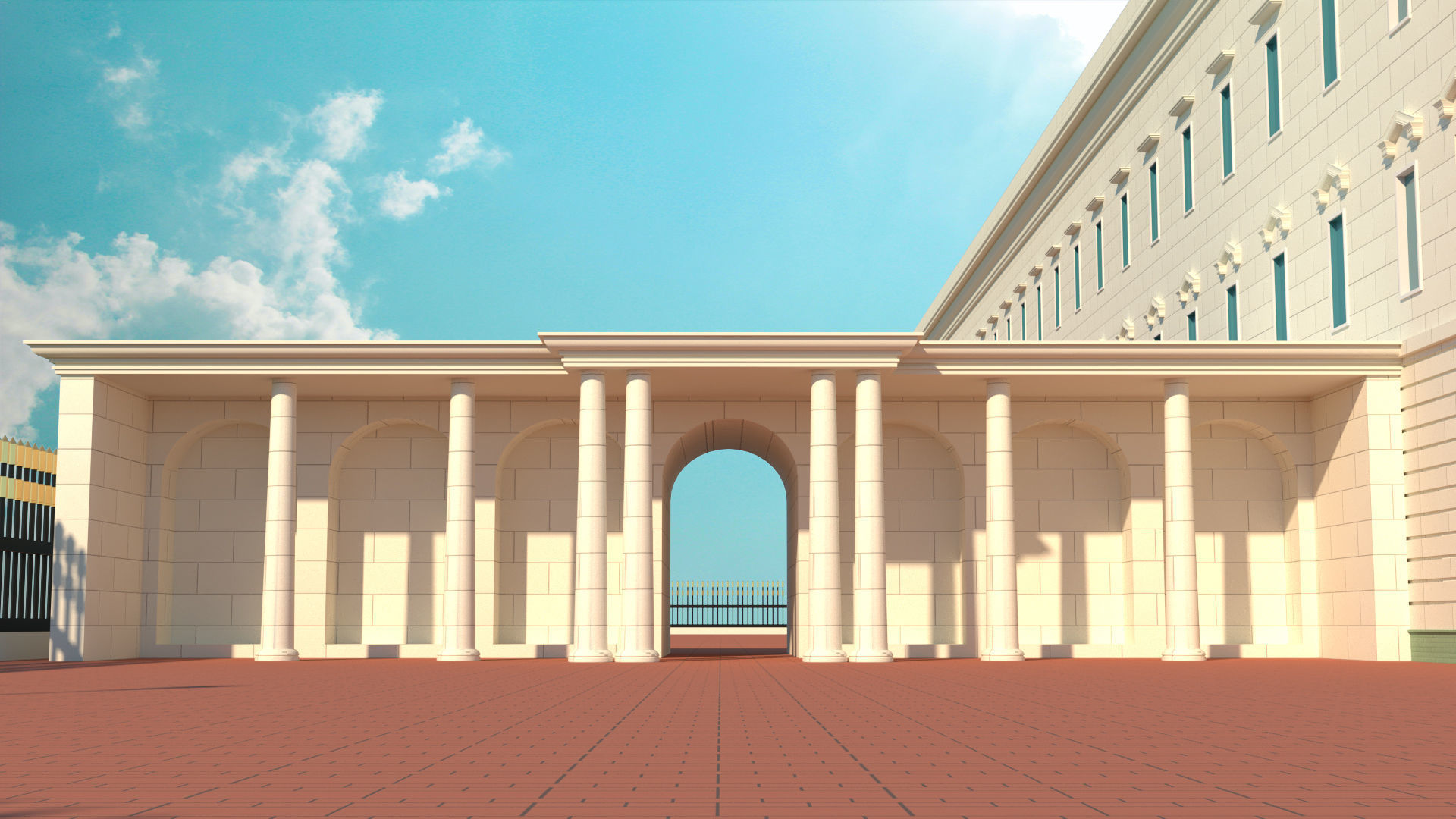 Buckingham Palace 3D model_11