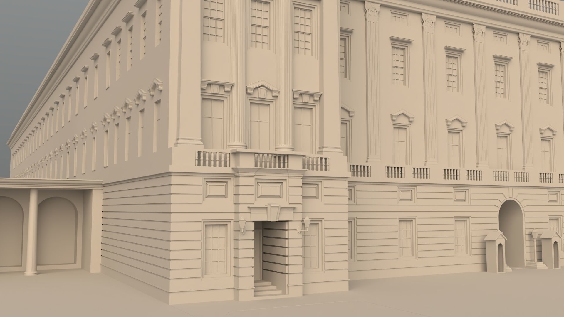 Buckingham Palace 3D model_26