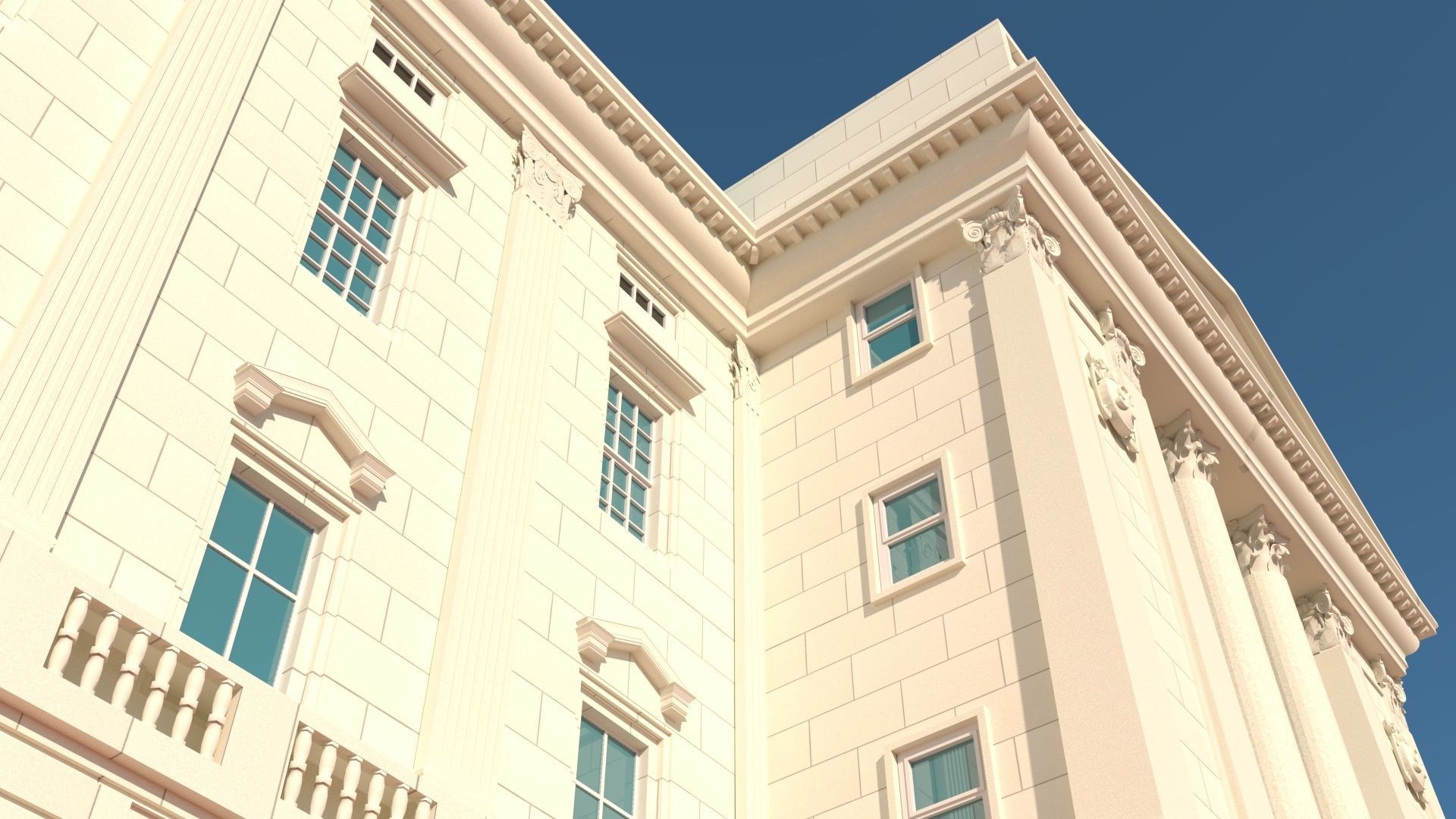 Buckingham Palace 3D model_8