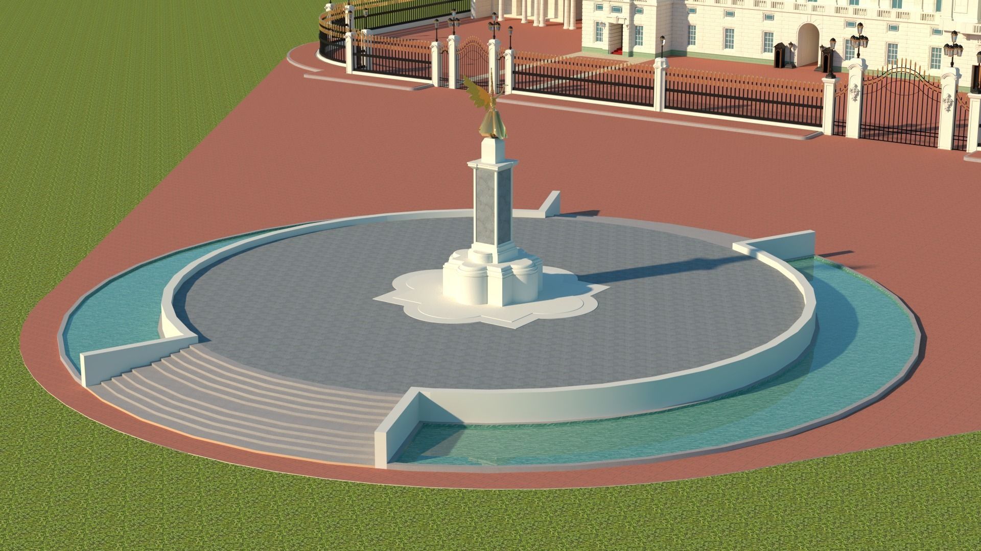Buckingham Palace 3D model_16