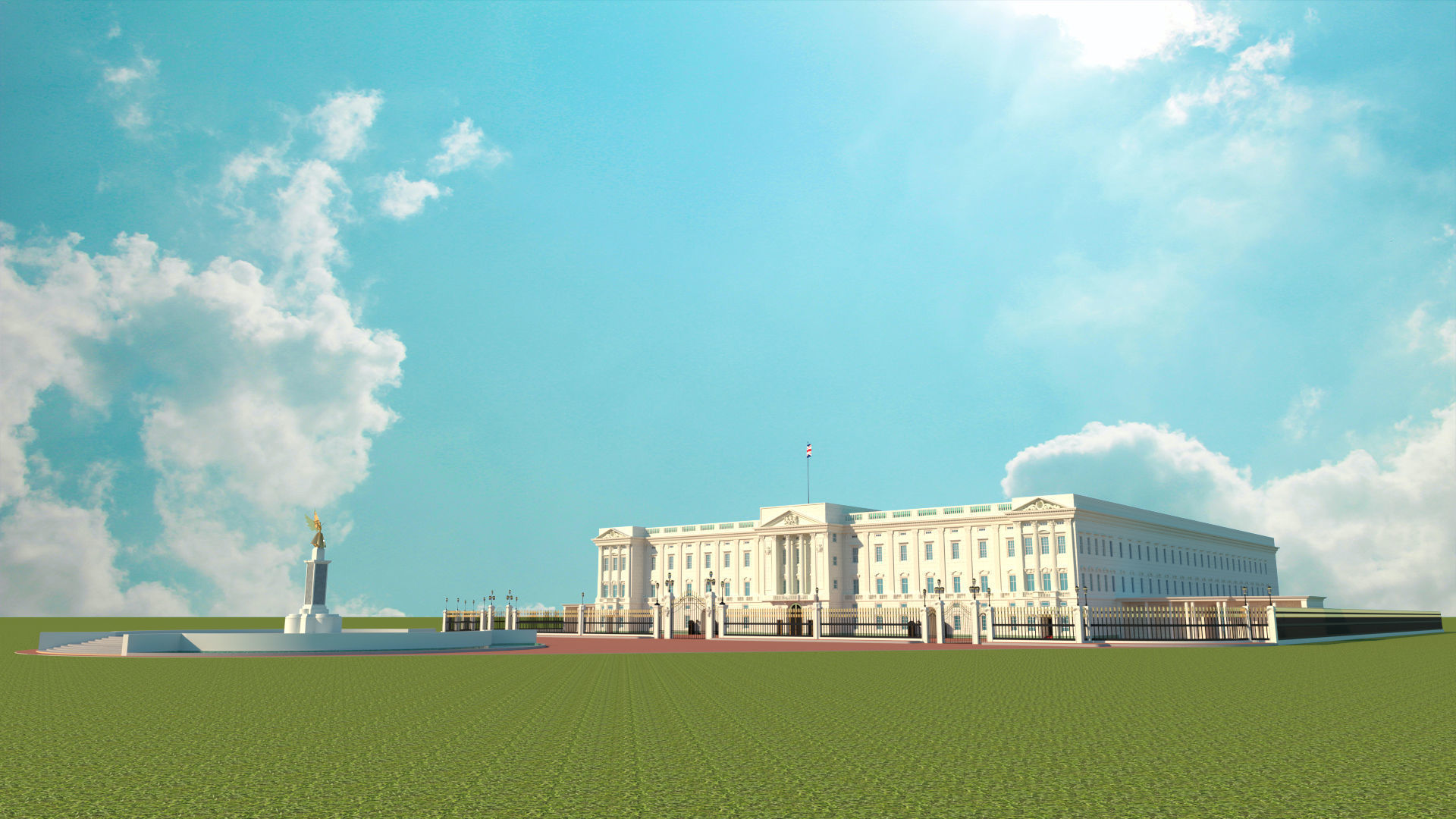 Buckingham Palace 3D model_17