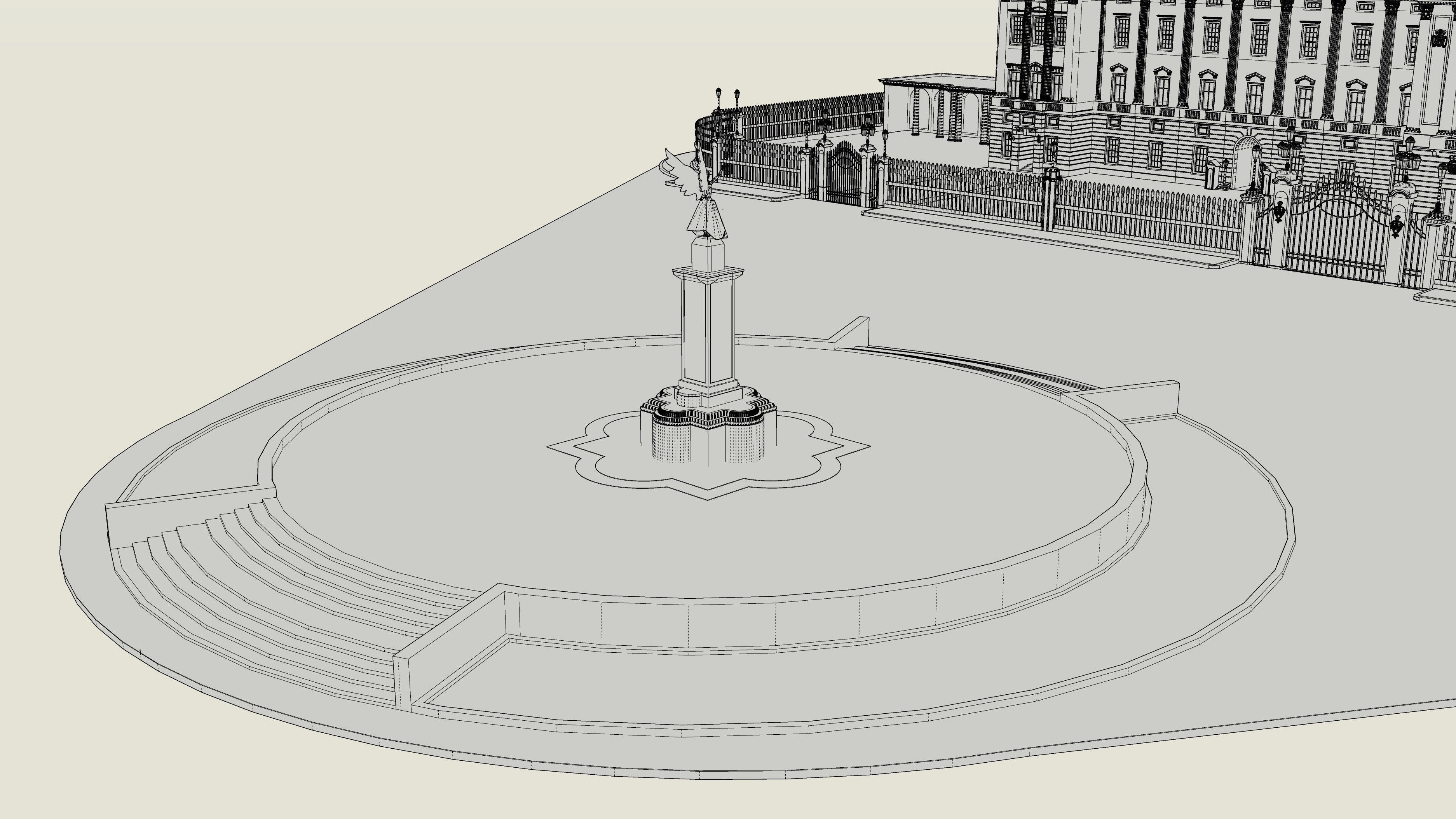 Buckingham Palace 3D model_42