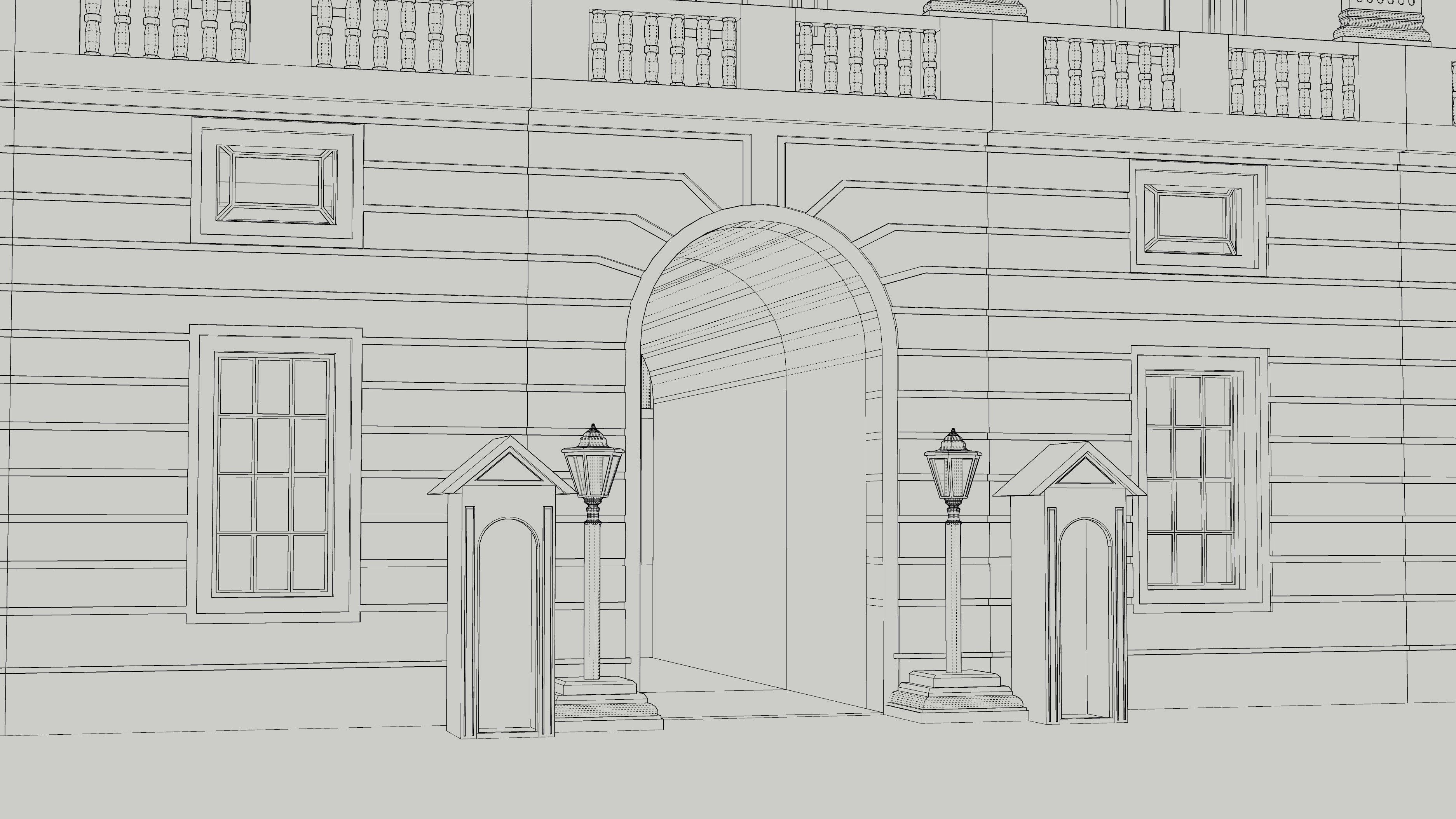 Buckingham Palace 3D model_36