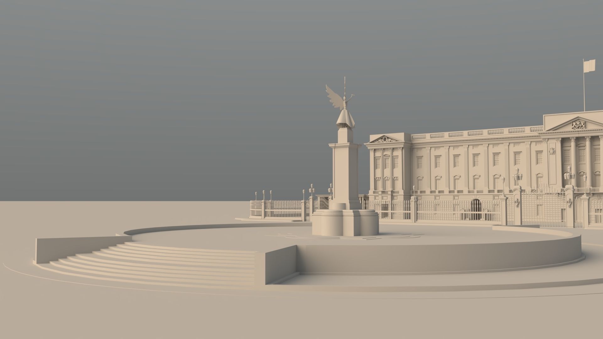 Buckingham Palace 3D model_21
