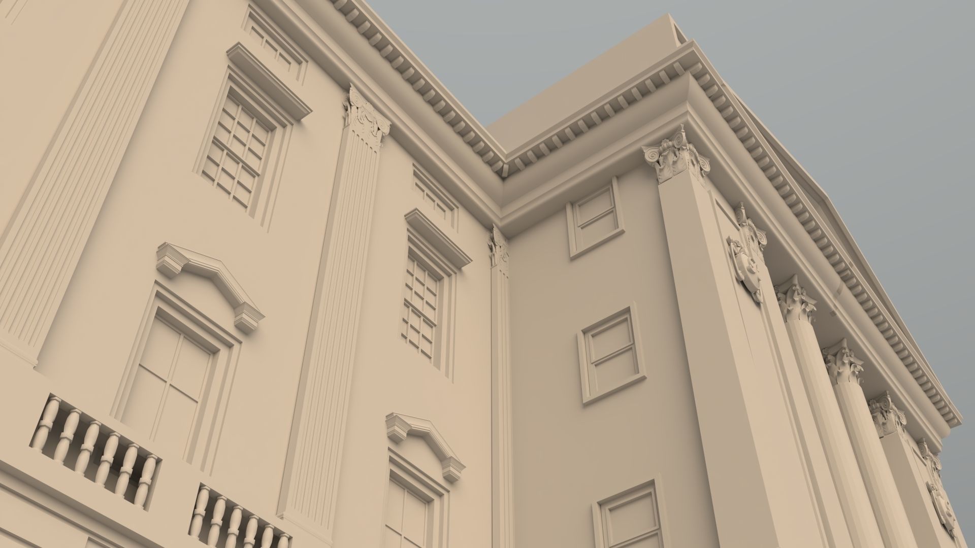 Buckingham Palace 3D model_29