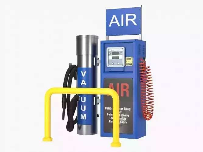 Tire Air and Vacuum Station