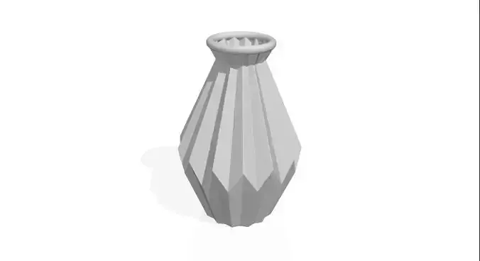 Vase for 3d printing