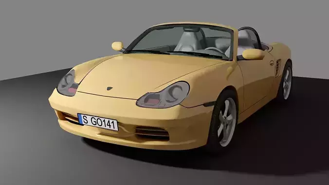 Sporcar yellow