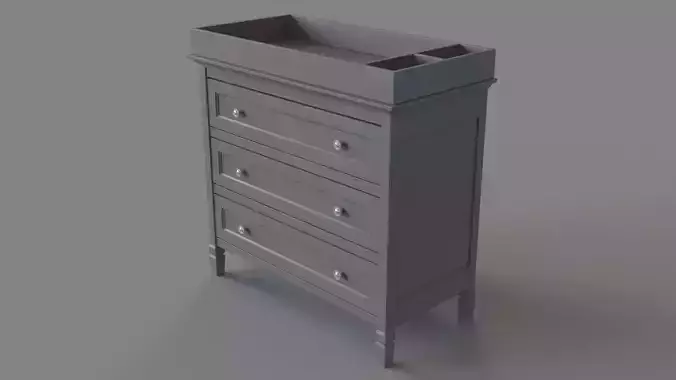 DaVinci Perse 3-drawer Changer Dresser