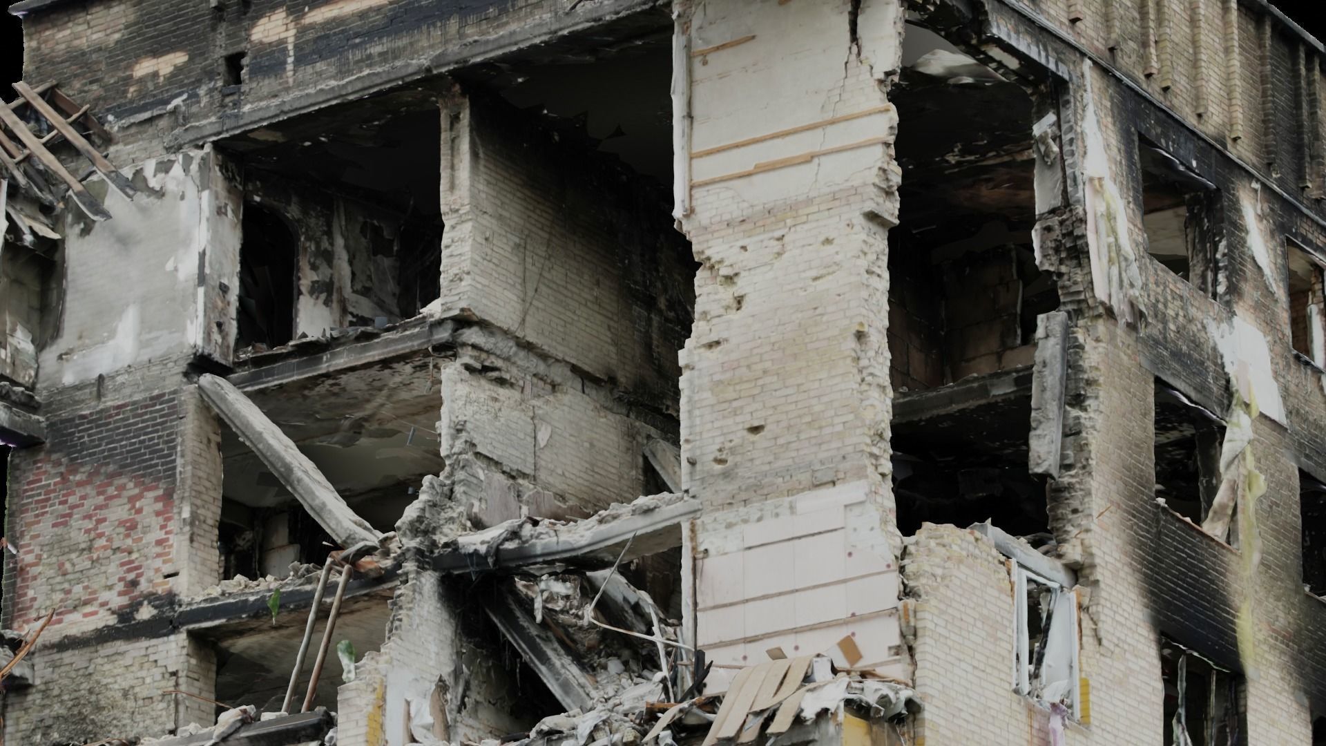 SCANS from Ukraine  Buildings set 5 Low-poly 3D model_6