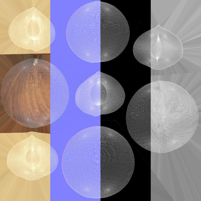 Hazelnuts - Var02 3D model_7