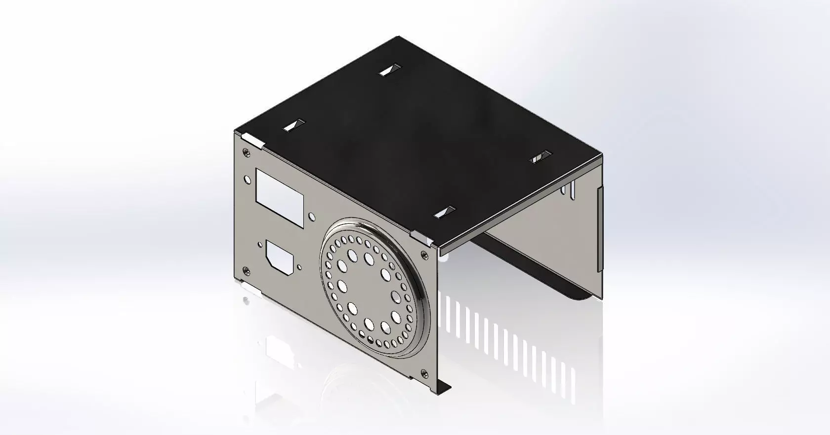 SMPS  sheet metal design 3D print model_0