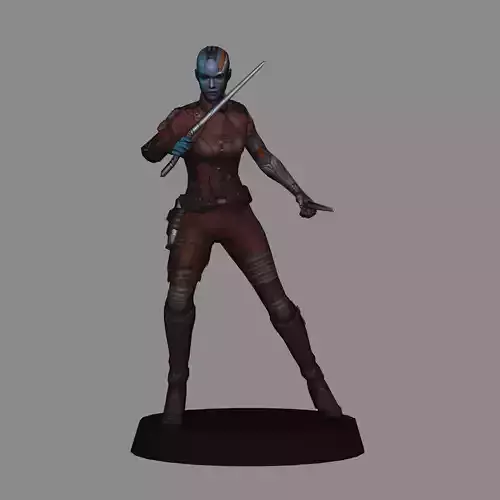 Nebula Avengers Endgame LOW POLY
