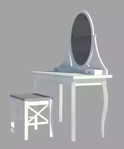HEMNES - ikea 3d model 3D model
