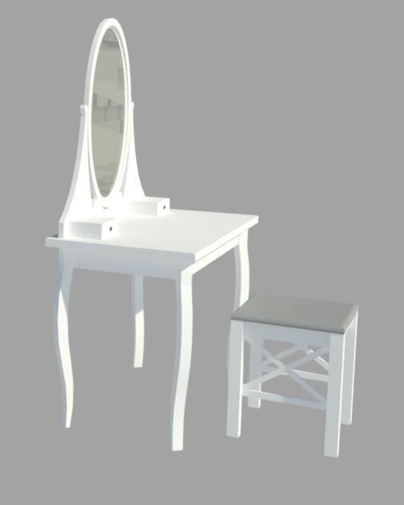 HEMNES - ikea 3d model 3D model_7